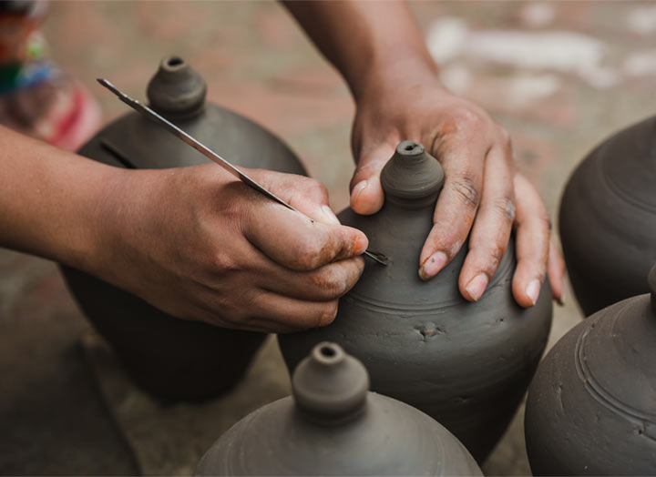 nepal-pottery-making